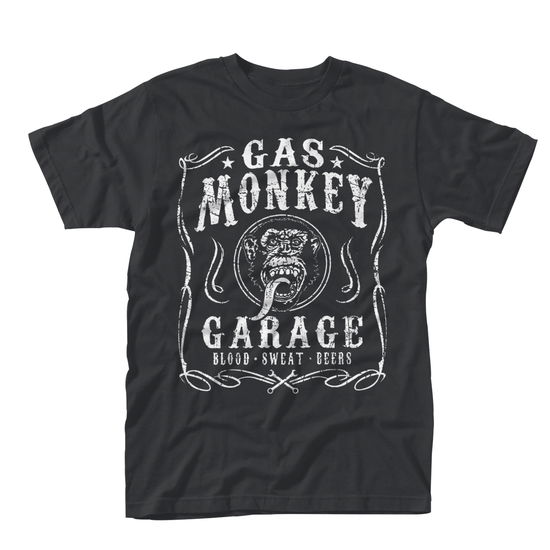 Cover for Gas Monkey Garage · Flourish (TØJ) [size M] [Black edition] (2016)