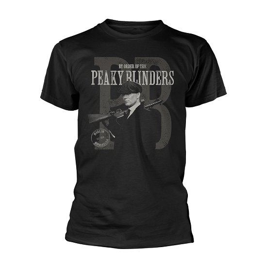 Peaky Blinders: Pb (T-Shirt Unisex Tg. M) - Peaky Blinders - Muu - PHM - 0803343256291 - maanantai 16. joulukuuta 2019