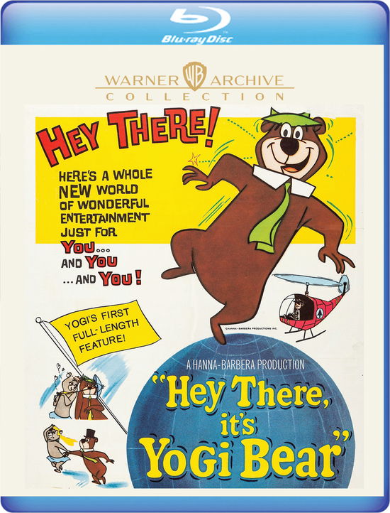 Cover for Hey There It's Yogi Bear (Blu-ray) (2023)