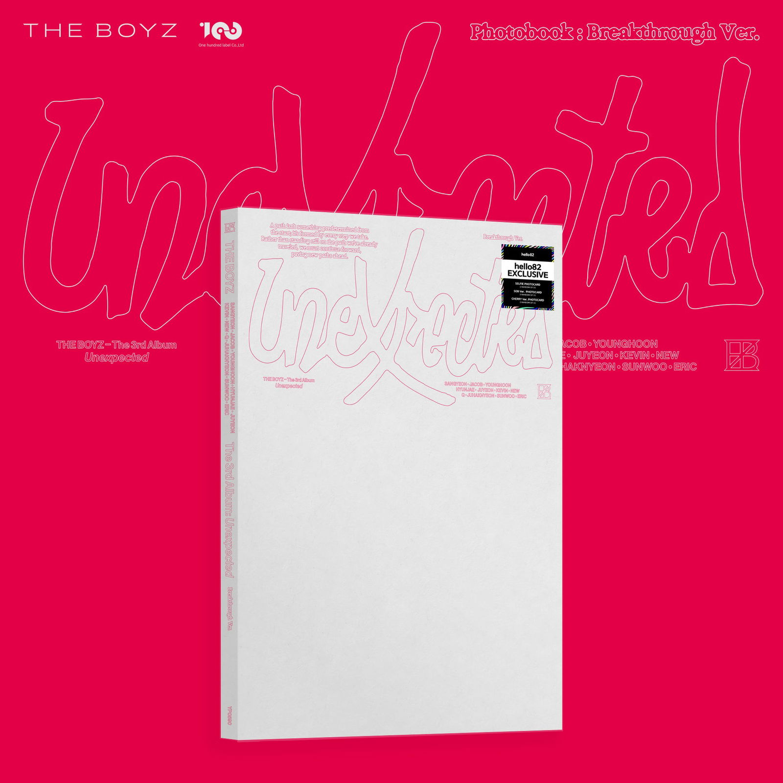 THE BOYZ · Unexpected (CD/Merch) [Hello82 POP-UP Exclusive