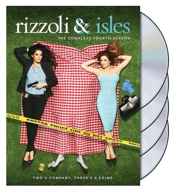 Cover for Rizzoli &amp; Isles: The Complete Fourth Season (DVD) (2014)