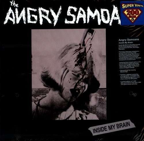 Cover for Angry Samoans · Inside My Brain Ep (LP) [200 gram edition] (1990)