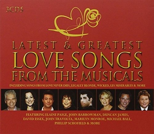 Cover for Love Songs  · Latest &amp; greatest from the musicals (CD) (2014)