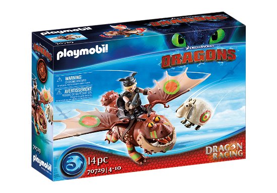 Playmobil - Dragon Racing: Vissenpoot En Speknekje (70729) - Playmobil - Merchandise - Playmobil - 4008789707291 - 