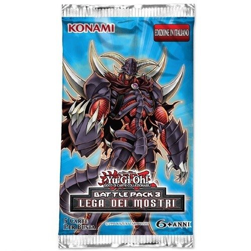 Cover for Yu-Gi-Oh! · Yu-Gi-Oh! - Battle Pack 3 - Lega Dei Mostri (Busta 5 Carte) (MERCH)