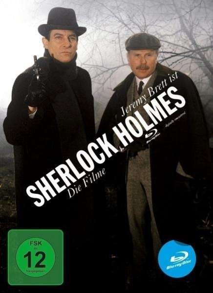 Cover for Jeremy Brett (Sherlock Holmes), David Burke (Dr. J · Sherlock Holmes - Die Filme  [3 BRs] (Blu-ray) (2015)
