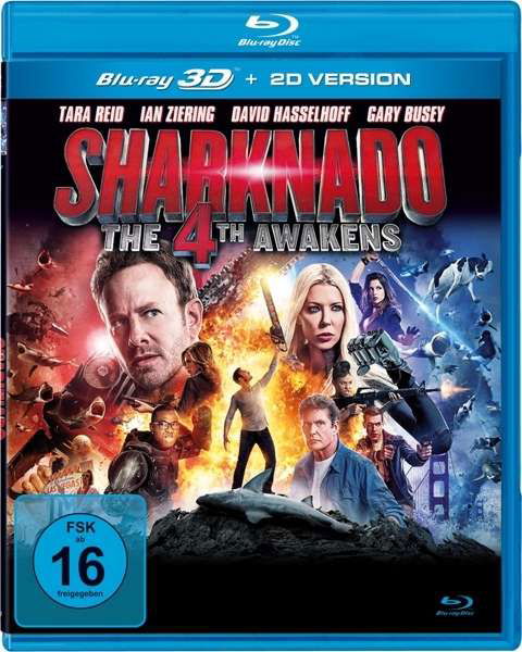 Cover for Tara Reid / David Hasselhoff · Sharknado 4: the 4th Awakens (Blu-ray) (2016)