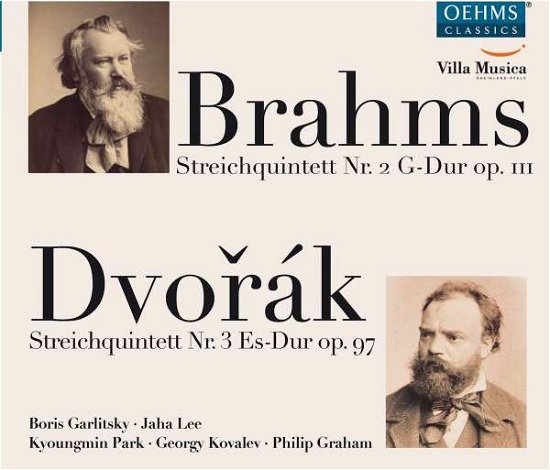 Cover for Dvorak / Garlitsky / Lee / Park / Kovalev / Graham · String Quintet No. 3 - Brahms: String Quintet No. (CD) (2015)