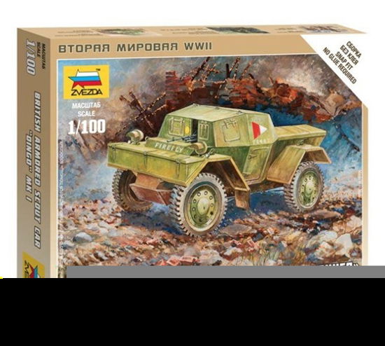 Cover for Zvezda · ZVEZDA - 1/100 British Armored Car Dingo (Toys)