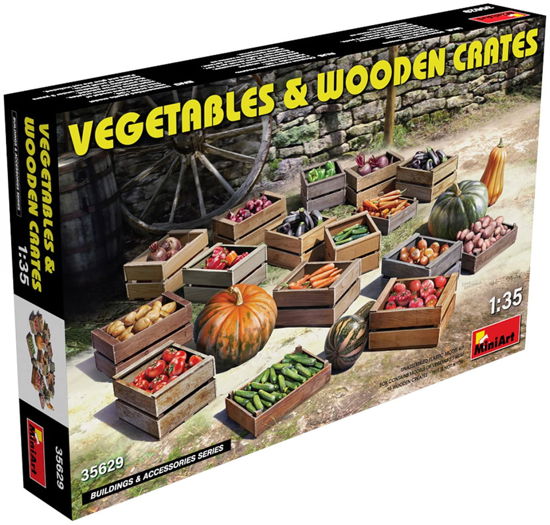 1/35 Vegetables En Wooden Crates (10/21) * - MiniArt - Merchandise - Miniarts - 4820183314291 - 