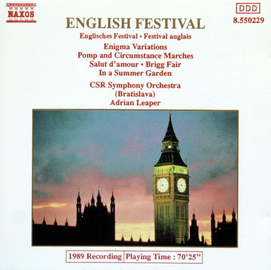 Cover for Delius · Elgar (CD) (1997)