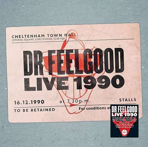 Cover for Dr. Feelgood · Live 1990 at Cheltenham Town Hall (LP) (2017)