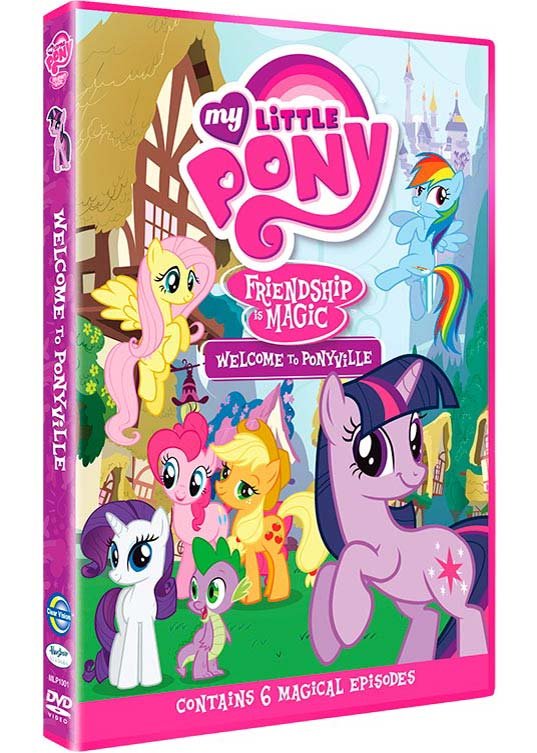 My Little Pony Vol. 1 - Welcome to Ponyville - dansk tale - Elokuva - AWE - 5021123154291 - torstai 31. heinäkuuta 2014