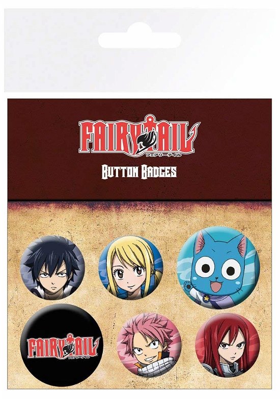 Cover for Fairy Tail · Fairy Tail: Characters (Badge Pack) (MERCH)