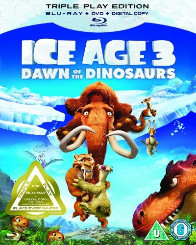 Cover for Ice Age 3 · Ice Age 3 - Dawn of the Dinosaurs (Blu-Ray) (2009)