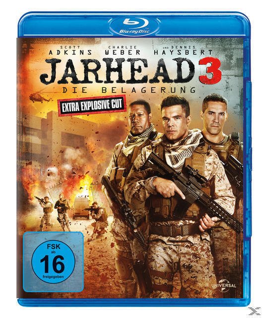 Jarhead 3: Die Belagerung,BD.8306629 - Scott Adkins,charlie Weber,dennis Haysbert - Kirjat - UNIVERSAL PICTURES - 5053083066291 - torstai 11. helmikuuta 2016