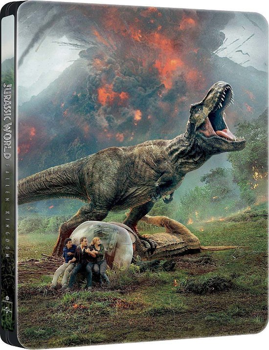 Cover for Jurassic Park · Jurassic World: Fallen Kingdom (Blu-Ray) [Steelbook] (2018)