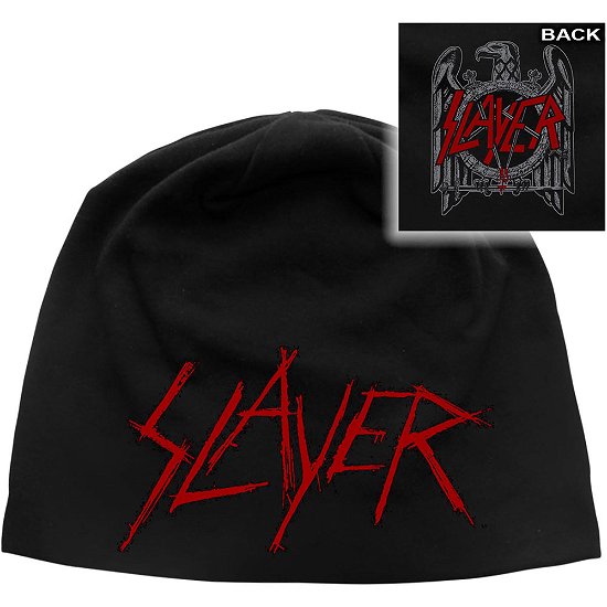 Cover for Slayer · Slayer Unisex Beanie Hat: Eagle (Bekleidung) [Black - Unisex edition]