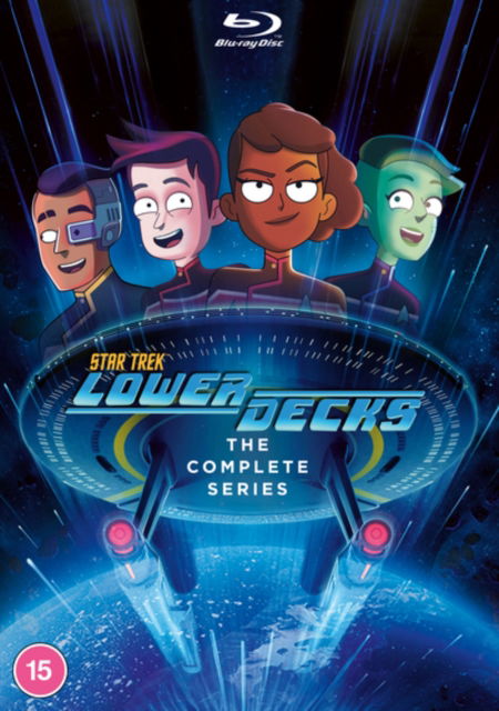 Cover for Star Trek Lower Decks Complete Series BD · Star Trek: Lower Decks - The Complete Series (Blu-ray) (2025)