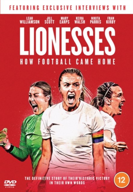 Cover for Lionesses How Football Came Home · Lionesses: How Football Came Home (DVD) (2022)