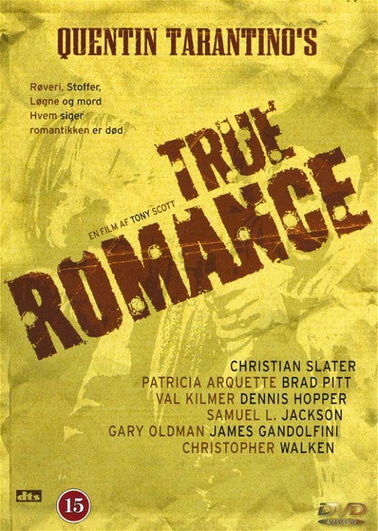 True Romance (1993) [DVD] - True Romance (-) - Elokuva - HAU - 5709624010291 - maanantai 25. syyskuuta 2023