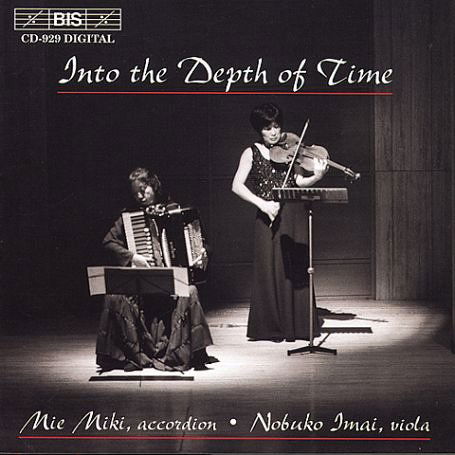 Cover for Miki,mie / Imai,nobuko · Into the Depth of Time: Accordion &amp; Viola (CD) (1998)