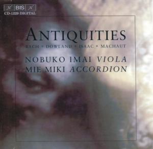 Cover for Machaut / Bach / Isaac / Dowland / Imai / Miki · Antiquities (CD) (2004)