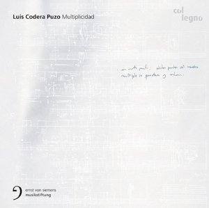 Multiplicidad - Luis Codera Puzo - Musik - COL LEGNO - 9120031341291 - 4 november 2014