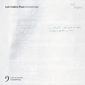 Multiplicidad - Luis Codera Puzo - Musik - COL LEGNO - 9120031341291 - 4 november 2014