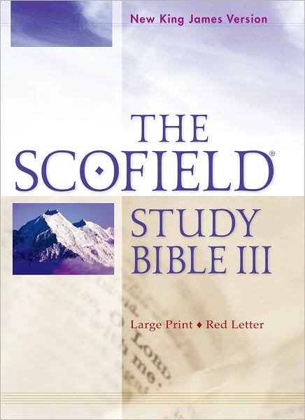 Cover for Oxford University Press · Scofield Study Bible Iii-nkjv-large Print (Läderbok) (2011)