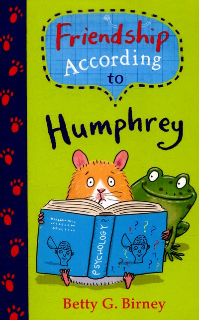 Cover for Betty G. Birney · Friendship According to Humphrey - Humphrey the Hamster (Paperback Book) [Main edition] (2016)