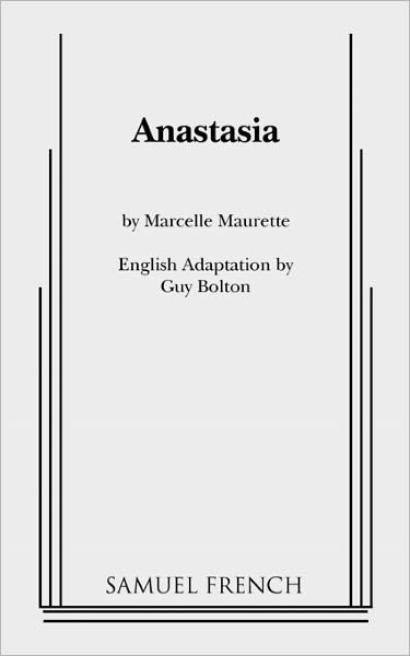 Cover for Marcelle Maurette · Anastasia (Paperback Bog) [Acting edition] (2011)