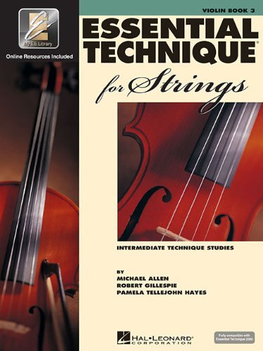 Cover for Michael Allen · Essential Technique for Strings - Violin: (Essential Elements Book 3) with Eei (Pocketbok) [Violin Book 3 edition] (2004)