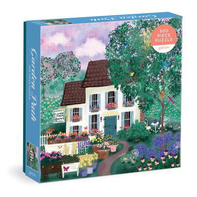 Cover for Galison · Garden Path 500 Piece Puzzle (SPILL) (2023)