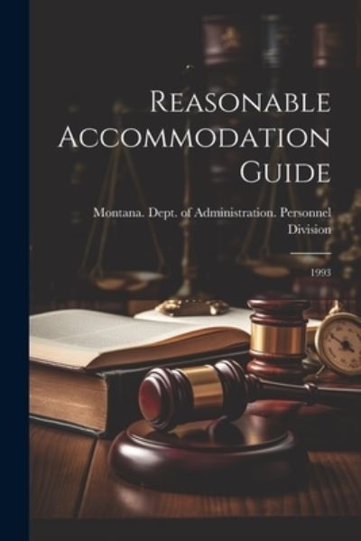 Cover for Montana Dept of Administration Per · Reasonable Accommodation Guide (Book) (2023)