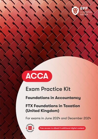 Cover for BPP Learning Media · FIA Foundations in Taxation FTX FA2023: Exam Practice Kit (Paperback Bog) (2023)