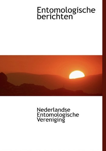 Cover for Nederlandse Entomologische Vereniging · Entomologische Berichten (Hardcover Book) [Dutch edition] (2009)