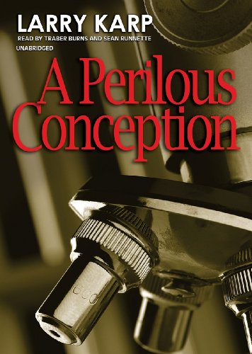 Cover for Larry Karp · A Perilous Conception (Detective Baumgartner Mysteries, Book 1) (Library Edition) (Audiobook (CD)) [Library, Unabridged Library edition] (2011)