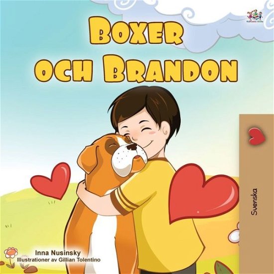 Cover for Kidkiddos Books · Boxer and Brandon (Swedish Children's Book) (Paperback Book) (2020)