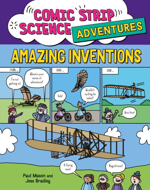 Cover for Paul Mason · Comic Strip Science Adventures: Amazing Inventions - Comic Strip Science Adventures (Paperback Book) (2025)