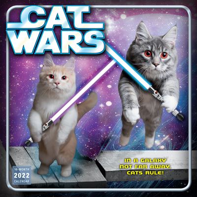 Cover for Sellers Publishing · Cat Wars Wall Calendar 2022 (Calendar) (2021)