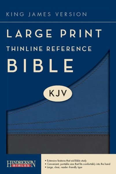 Cover for Hendrickson Publishers · KJV Thinline Reference Bible (Leather Book) [Large type / large print edition] (2011)