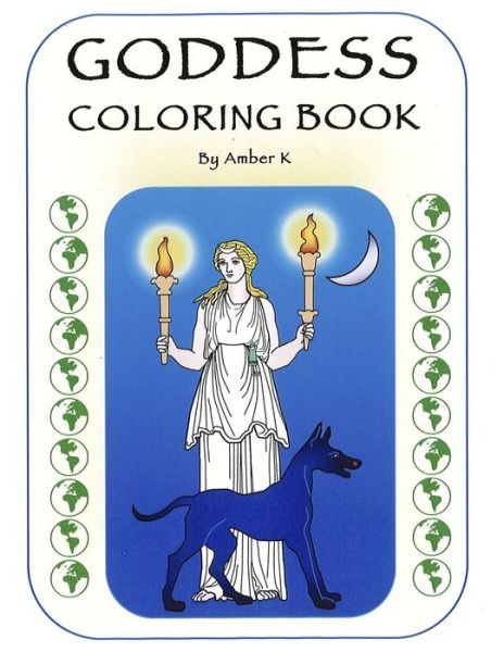 Cover for Amber K · Goddess Coloring Book (Paperback Book) (2019)