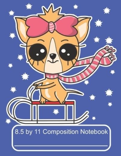 Cover for Puppy Creations · 8.5 by 11 Composition Notebook (Paperback Book) (2019)