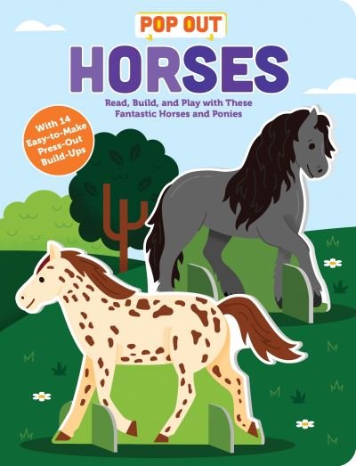 Cover for Duopress · Pop Out Horses: Read, Build, and Play with These Fantastic Horses and Ponies - Pop Out Books (Board book) (2024)