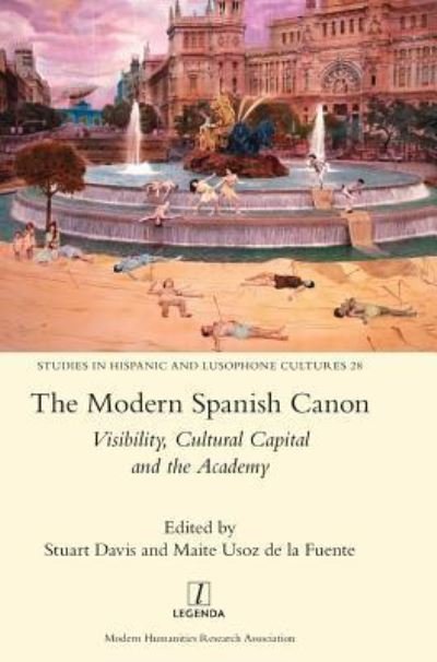 Cover for Stuart Davis · The Modern Spanish Canon (Hardcover Book) (2018)