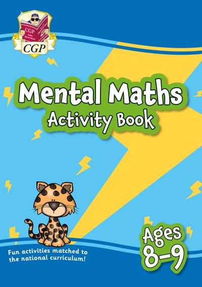 Cover for CGP Books · New Mental Maths Activity Book for Ages 8-9 (Year 4) - CGP KS2 Activity Books and Cards (Paperback Book) (2023)