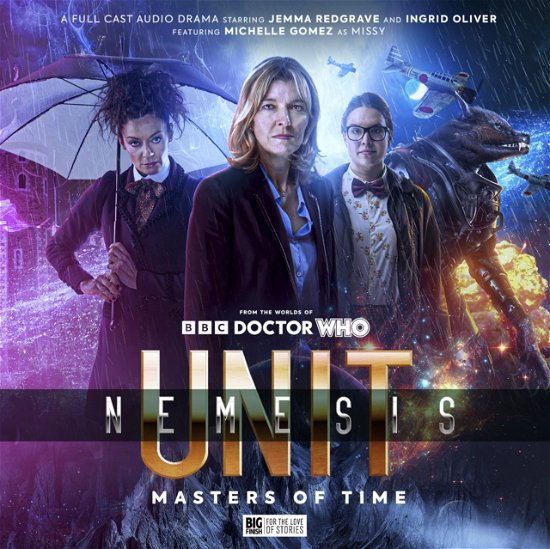 Cover for John Dorney · UNIT: Nemesis 4 - Masters of Time - UNIT: Nemesis (Audiobook (CD)) (2023)