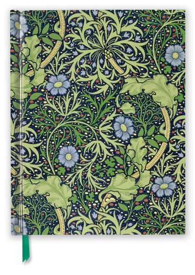William Morris: Seaweed (Blank Sketch Book) - Luxury Sketch Books - Flame Tree Studio - Books - Flame Tree Publishing - 9781839647291 - October 4, 2021
