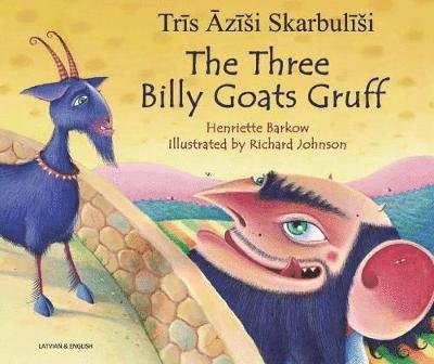 Cover for Henriette Barkow · The Three Billy Goats Gruff in Latvian and English (Paperback Book) (2014)